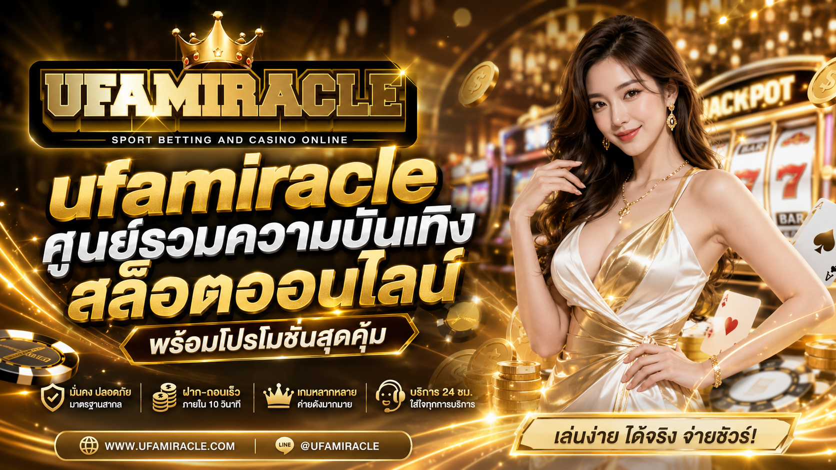 ufamiracle ศูนย์รวมความบันเทิงสล็อตออนไลน์ พร้อมโปรโมชั่นสุดคุ้ม​