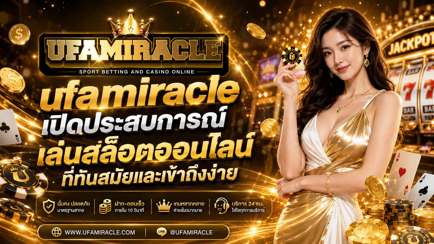 ufamiracle เปิดประสบการณ์เล่นสล็อตออนไลน์ที่ทันสมัยและเข้าถึงง่าย​