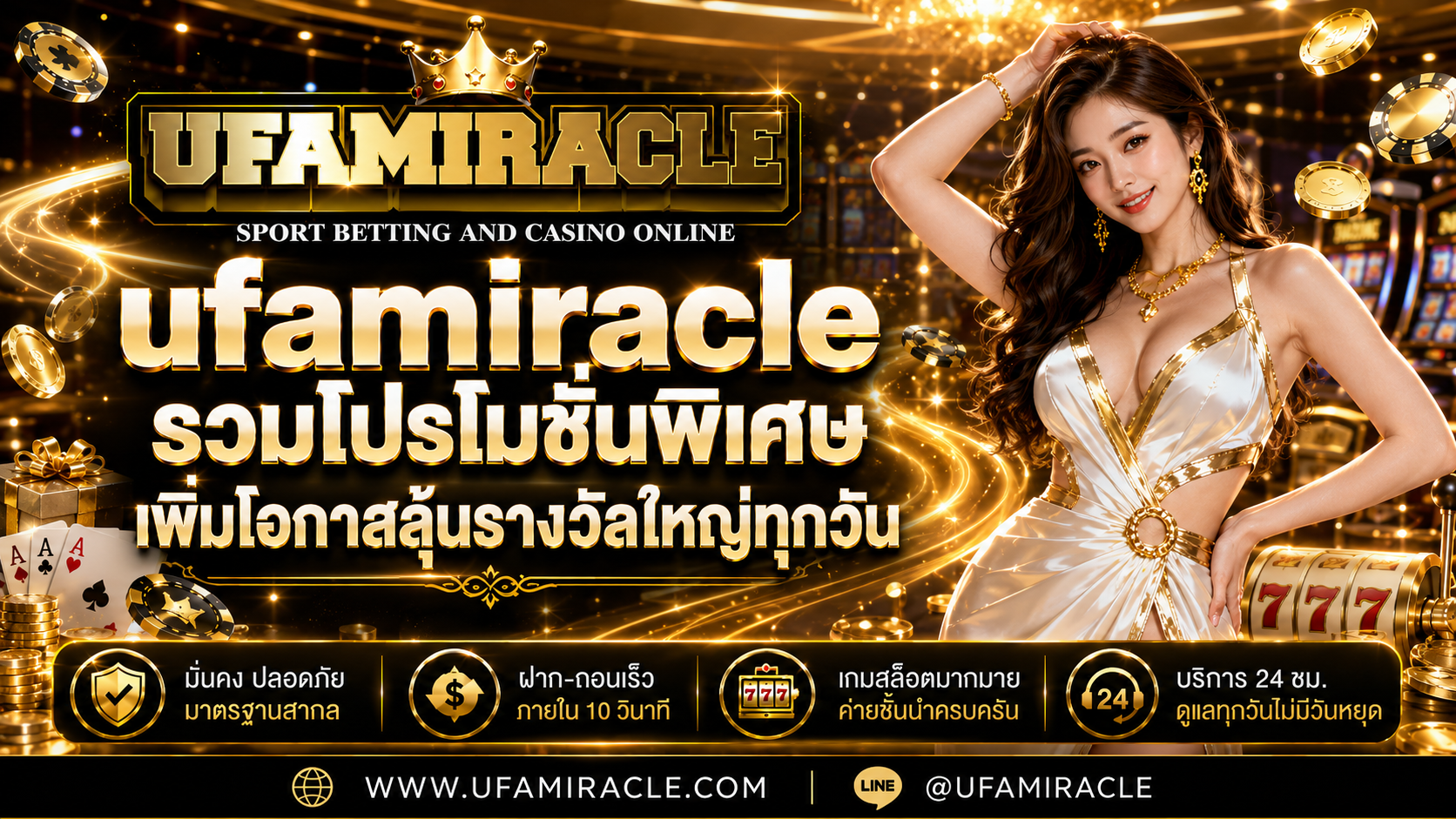 ufamiracle รวมโปรโมชันพิเศษ เพิ่มโอกาสลุ้นรางวัลใหญ่ทุกวัน​